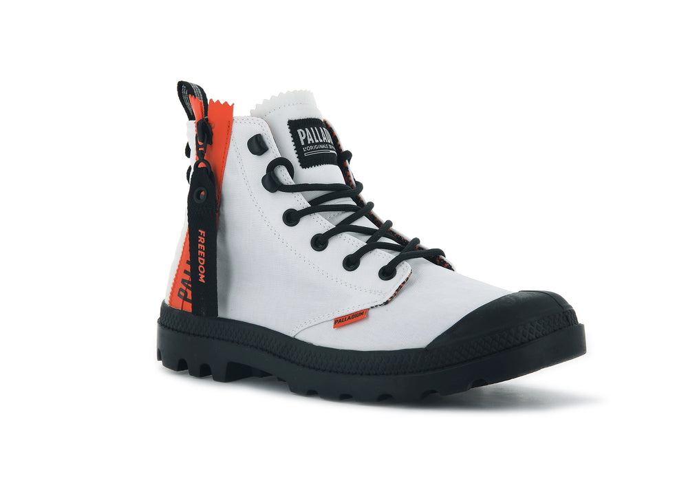 Botas Palladium PAMPA UNLOCKED Hombre Blancas | Costa Rica-20637